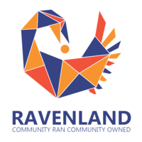 RavenLand logo, RavenLand contact details