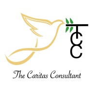 The Caritas Consultant logo, The Caritas Consultant contact details