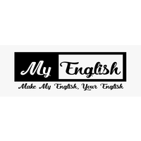 My English logo, My English contact details