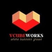 VCubeWorks logo, VCubeWorks contact details