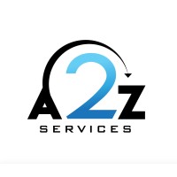 A2Z Services logo, A2Z Services contact details