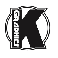 K-Graphics logo, K-Graphics contact details