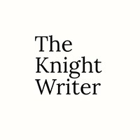 The Knight Writer logo, The Knight Writer contact details