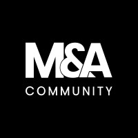 M&A Community logo, M&A Community contact details