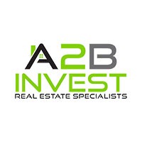 A2B Invest logo, A2B Invest contact details