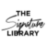 The Signature Library logo, The Signature Library contact details