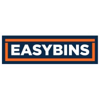 EasyBins logo, EasyBins contact details