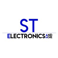 ST-Electronics logo, ST-Electronics contact details