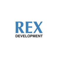 REX Development logo, REX Development contact details