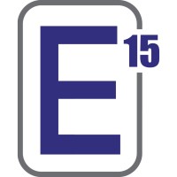 E15 Group logo, E15 Group contact details