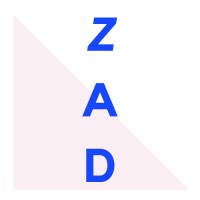 ZAD logo, ZAD contact details