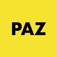 PAZ.AI logo, PAZ.AI contact details