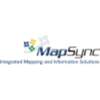 MapSync logo, MapSync contact details