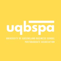 The University of Queensland Business School Postgraduate Association (UQBSPA) logo, The University of Queensland Business School Postgraduate Association (UQBSPA) contact details