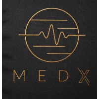 MED X logo, MED X contact details