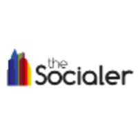 The Socialer logo, The Socialer contact details