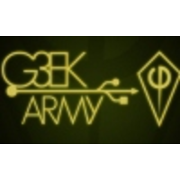 G3ek Army logo, G3ek Army contact details