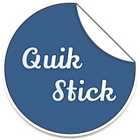 QuikStick logo, QuikStick contact details