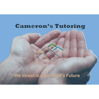 Cameron's Tutoring logo, Cameron's Tutoring contact details