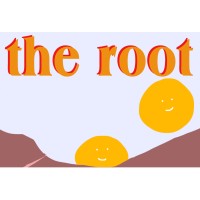 the root logo, the root contact details