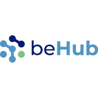 beHub logo, beHub contact details