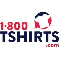 1-800-Tshirts logo, 1-800-Tshirts contact details