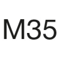 M35. logo, M35. contact details