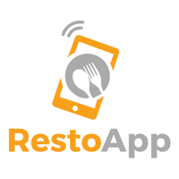 RestoAppMx logo, RestoAppMx contact details