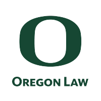 University of Oregon School of Law logo, University of Oregon School of Law contact details