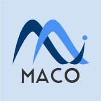 MACO logo, MACO contact details