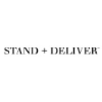 STAND+DELIVER logo, STAND+DELIVER contact details