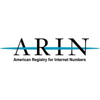 ARIN logo, ARIN contact details