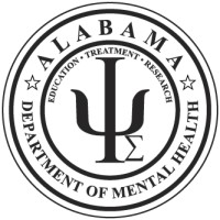 The Alabama Department of Mental Health logo, The Alabama Department of Mental Health contact details