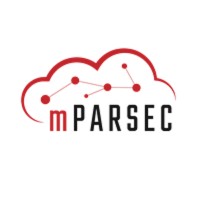 mParsec logo, mParsec contact details