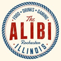 The Alibi logo, The Alibi contact details