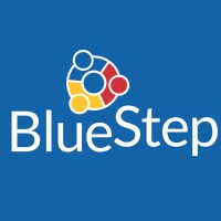 BlueStep logo, BlueStep contact details