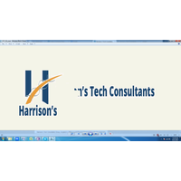 'Harrison''s Tech Consultants' logo, 'Harrison''s Tech Consultants' contact details