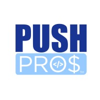 PushPros.com logo, PushPros.com contact details