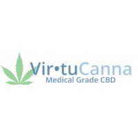 VirtuCanna logo, VirtuCanna contact details