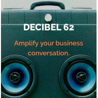 DECIBEL 62 logo, DECIBEL 62 contact details