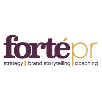 Forté PR logo, Forté PR contact details