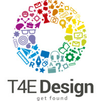 T4E Design logo, T4E Design contact details