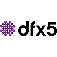 DFX5 logo, DFX5 contact details