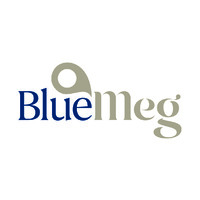 BlueMeg logo, BlueMeg contact details