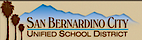 San Bernardino Unified School District logo, San Bernardino Unified School District contact details