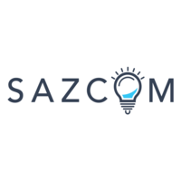 SAZCOM logo, SAZCOM contact details