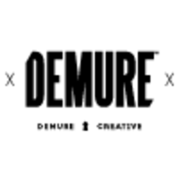 DEMURE Creative logo, DEMURE Creative contact details