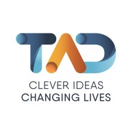 TAD - Clever Ideas, Changing Lives logo, TAD - Clever Ideas, Changing Lives contact details