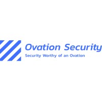 Ovation Security logo, Ovation Security contact details