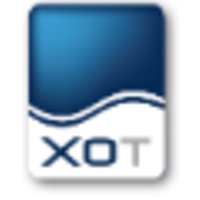 XOT as logo, XOT as contact details